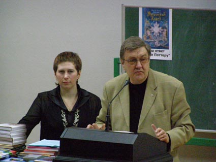 Наталія Костилєва і генеральний консул України Олег Бай